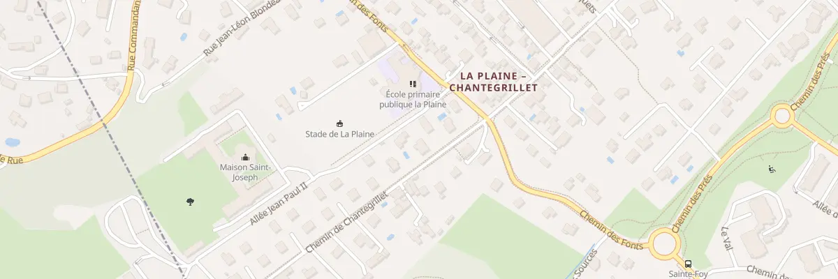 Plan du 116 Che de Chantegrillet à Sainte-Foy-lès-Lyon