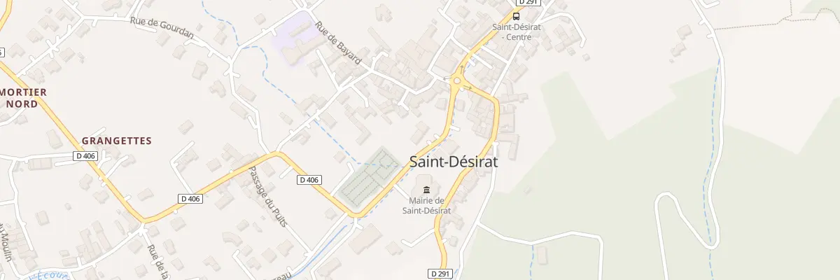Plan du 74 Rte de l’Ecoutay à Saint-Désirat