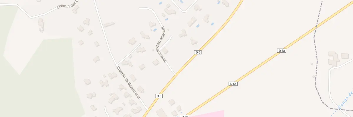 Plan du 7 Imp de Beausseret à Montélimar