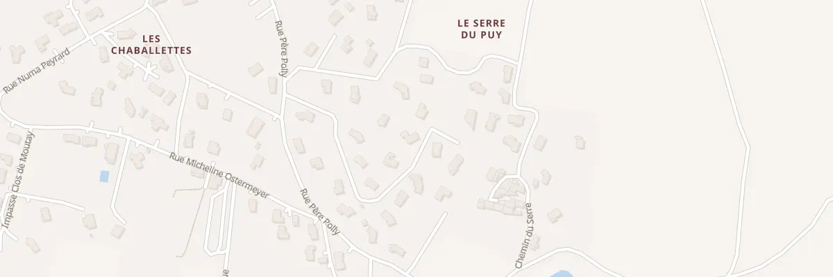 Plan du 291 Imp les Balcons du Serre à Plats