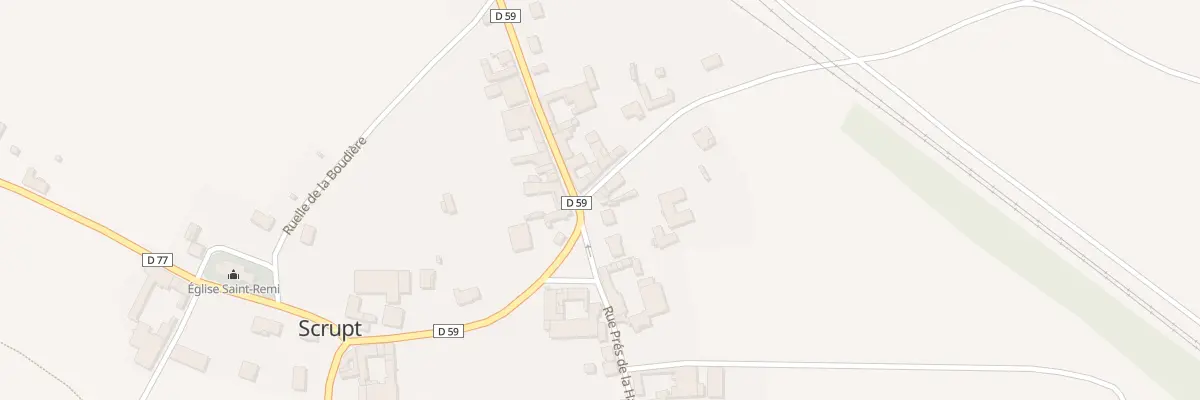 Plan du 1 Rue Notre Dame à Scrupt