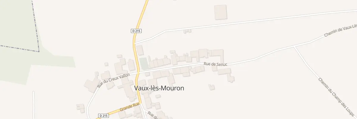 Plan du 9 Rue de Senuc à Vaux-lès-Mouron