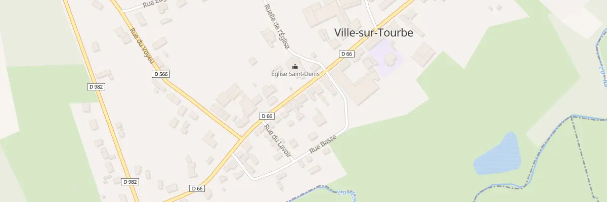 Plan du 5006 Le Village à Ville-sur-Tourbe