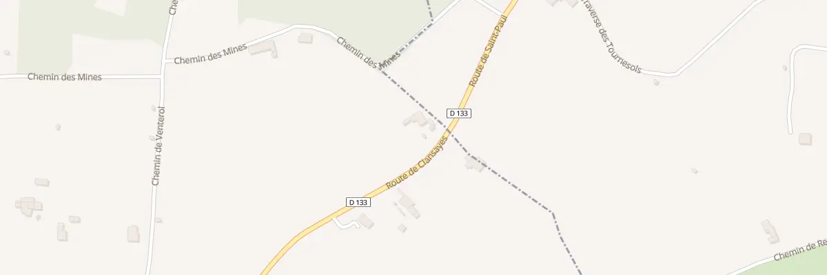 Plan du 940 Che des Mines à Saint-Paul-Trois-Châteaux