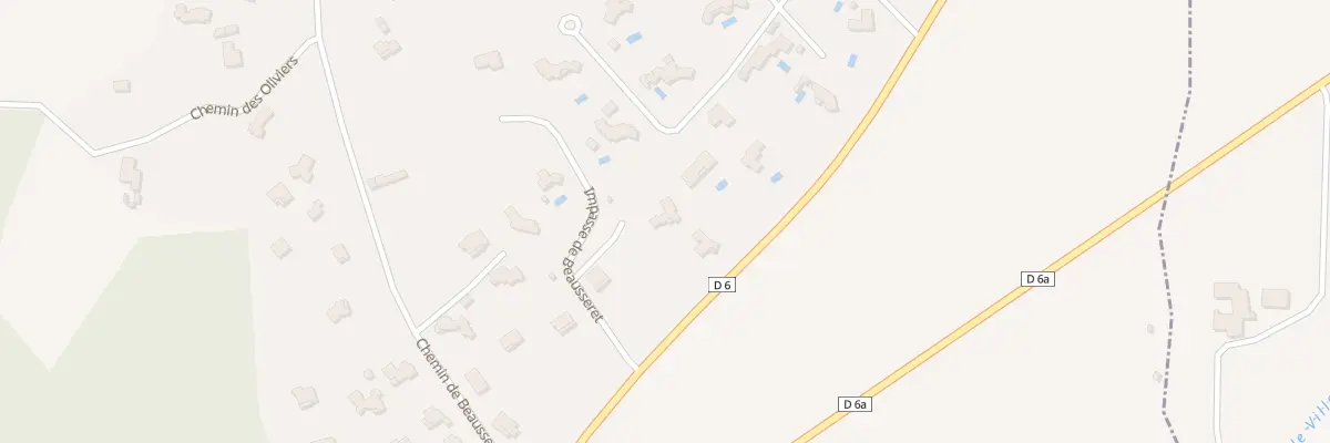 Plan du 5 Imp de Beausseret à Montélimar
