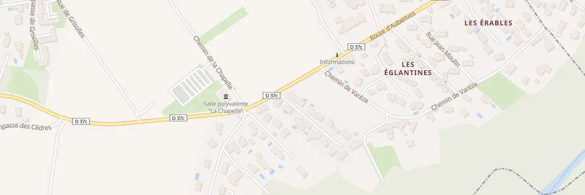 Plan du 246P Rte d’Auberives à Saint-Clair-du-Rhône