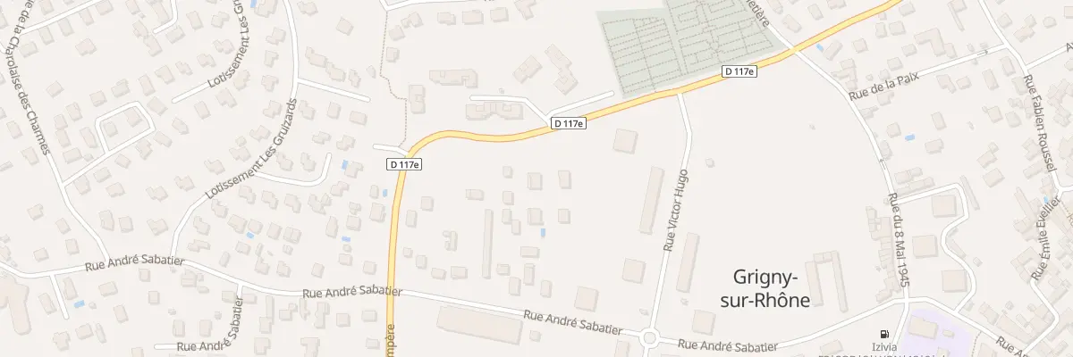 Plan du 28B Rue André Sabatier à Grigny-sur-Rhône