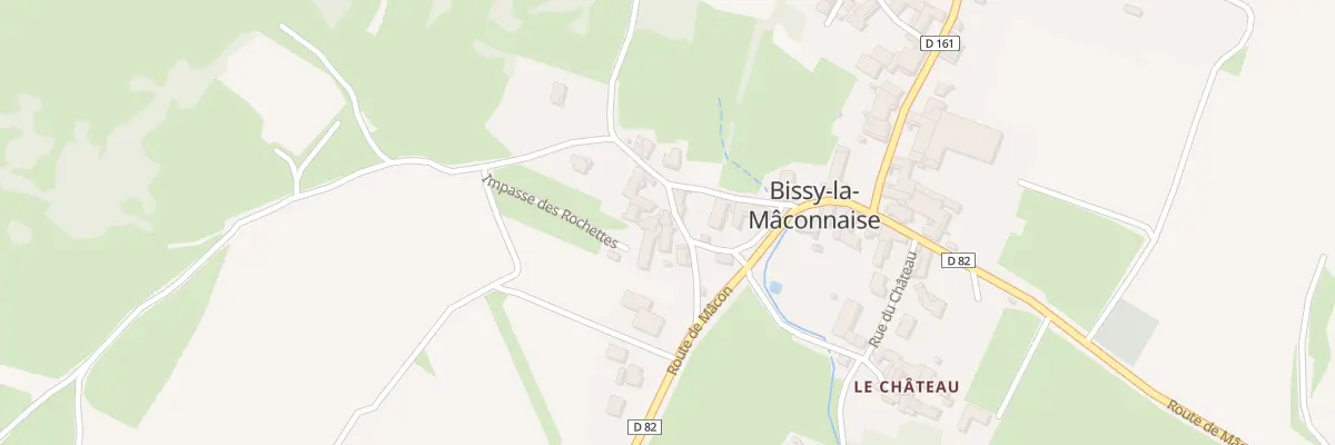 Plan du 5099 Bissy La Maconnaise à Bissy-la-Mâconnaise