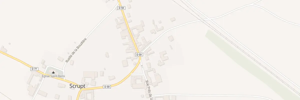 Plan du 3 Rue Notre Dame à Scrupt