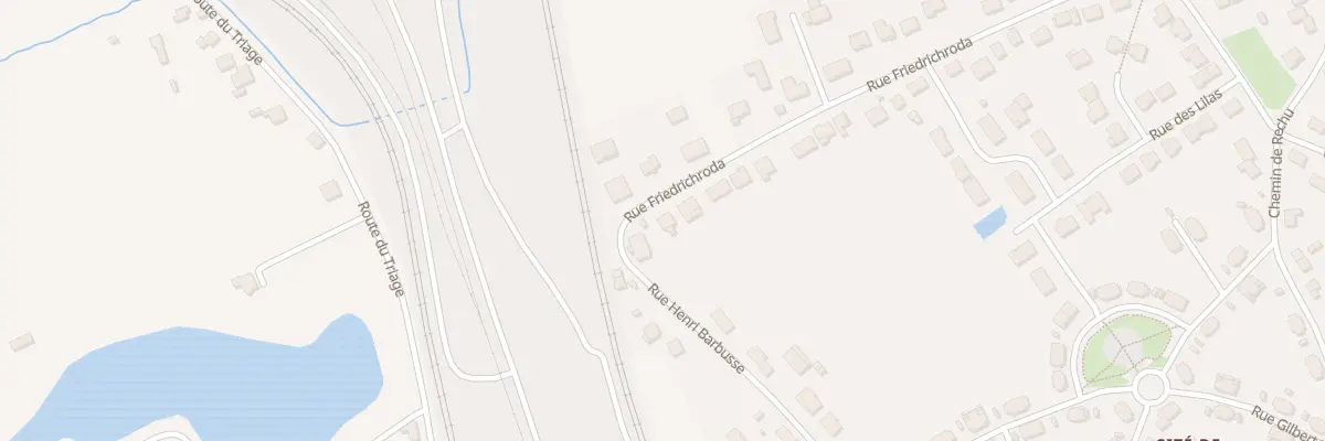 Plan du 4 Rue Friedrichroda à Nouvion-sur-Meuse