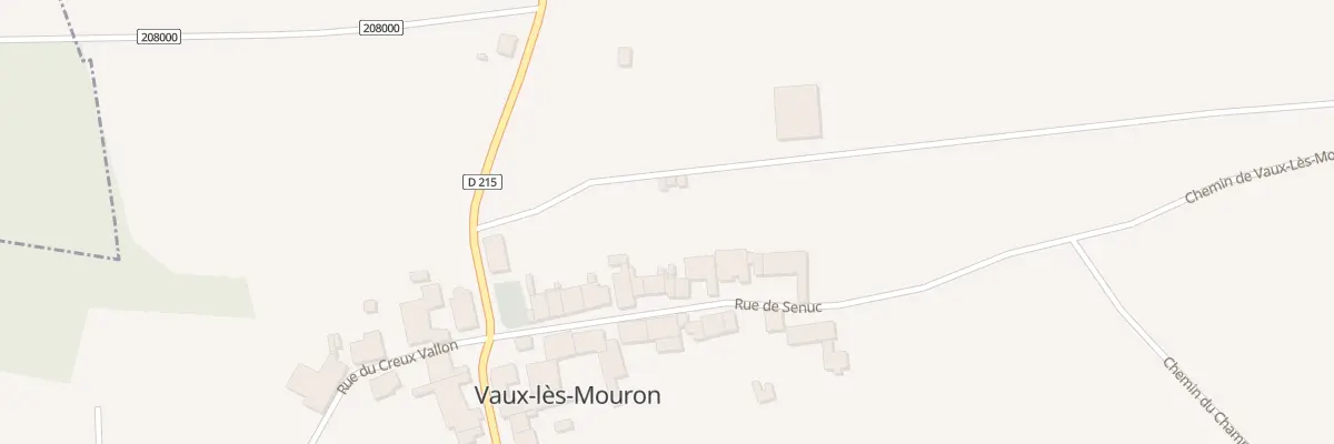 Plan du 13 Rue de Senuc à Vaux-lès-Mouron