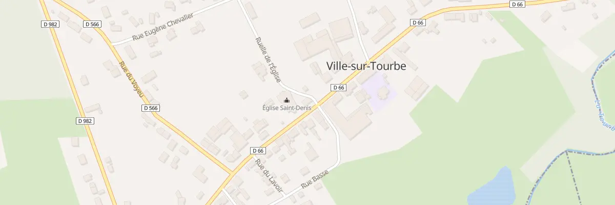 Plan du 5045 Le Village à Ville-sur-Tourbe