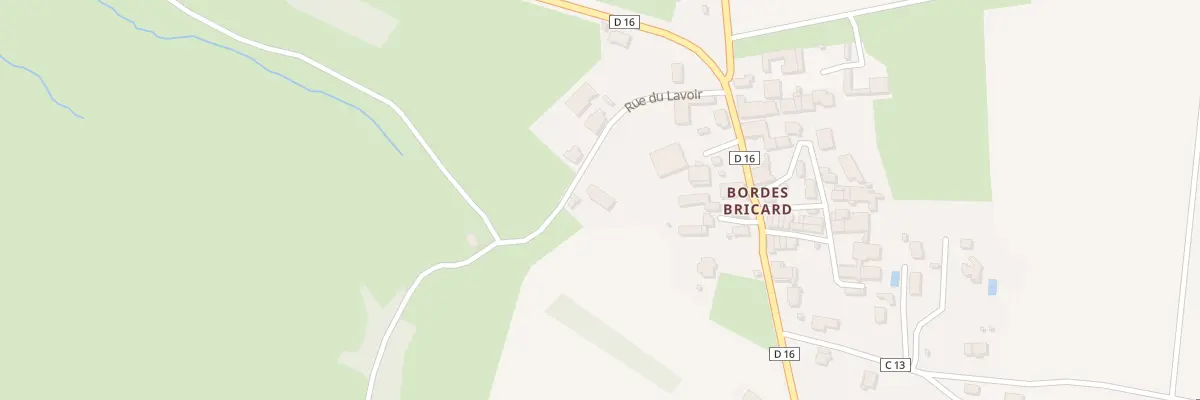 Plan du 3 Rue du Lavoir (B.Bricard) à Saint-Martin-du-Mont