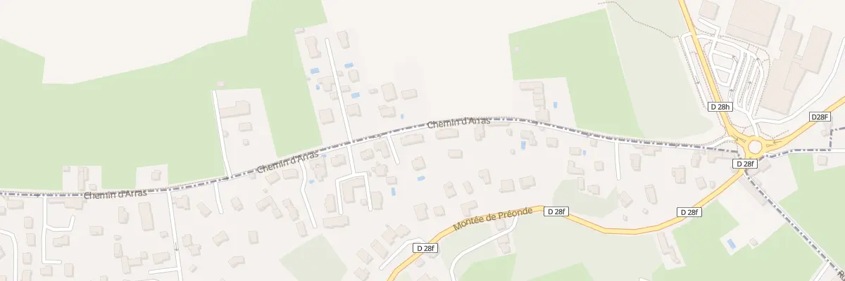 Plan du 2014 Che d’Arras à Trévoux