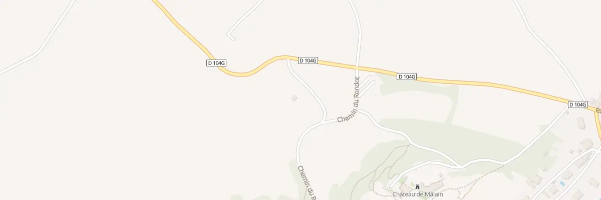 Plan du 5327 Sous Vauxelle à Mâlain