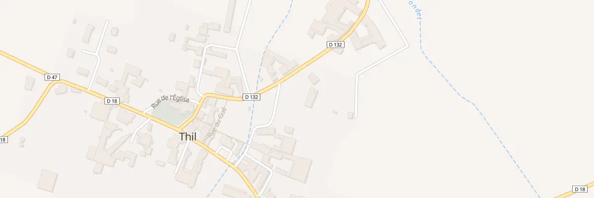 Plan du 30 Le Village à Thil