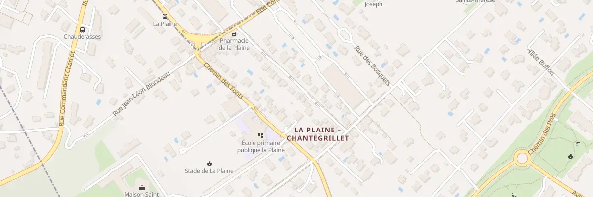 Plan du 16 Rue François Forest à Sainte-Foy-lès-Lyon