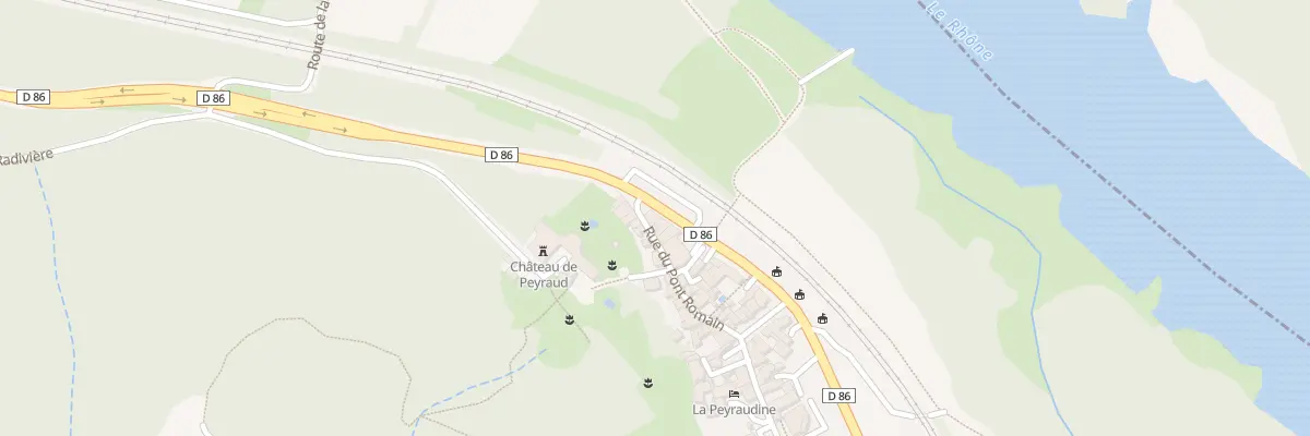 Plan du 5014 Le Village à Peyraud