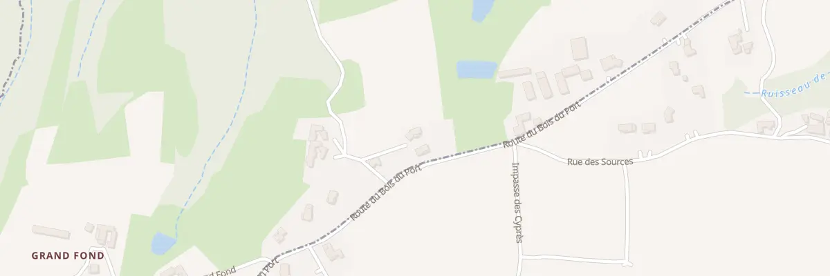 Plan du 40 Imp Souteyrat à Sarras