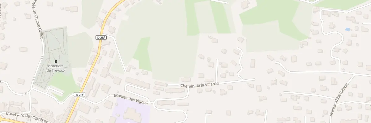 Plan du 144 Rue de Saint-sorlin à Trévoux