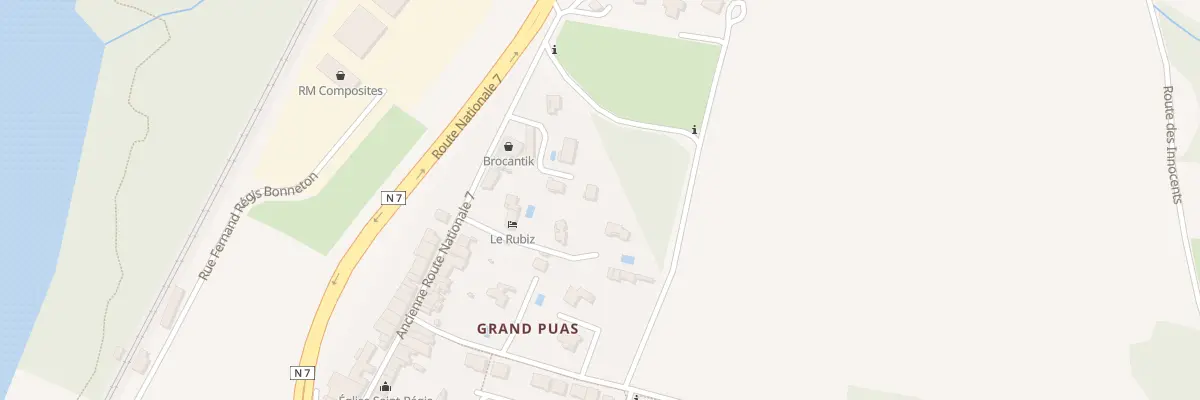 Plan du 5313 Le Grand Puas à La Coucourde