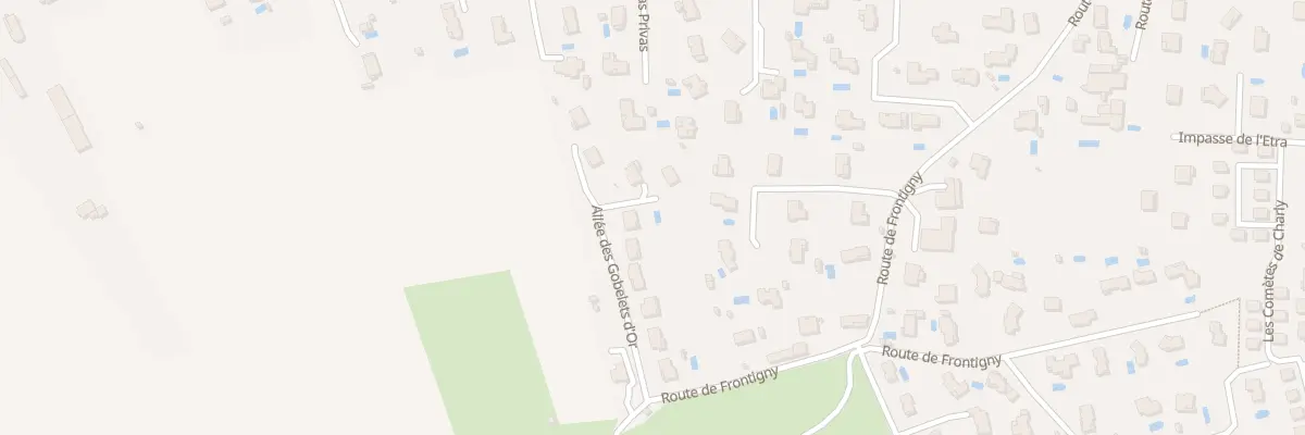 Plan du 396F Rte de Frontigny à Charly