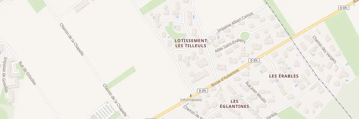 Plan du 223K Che de la Fontaine à Saint-Clair-du-Rhône