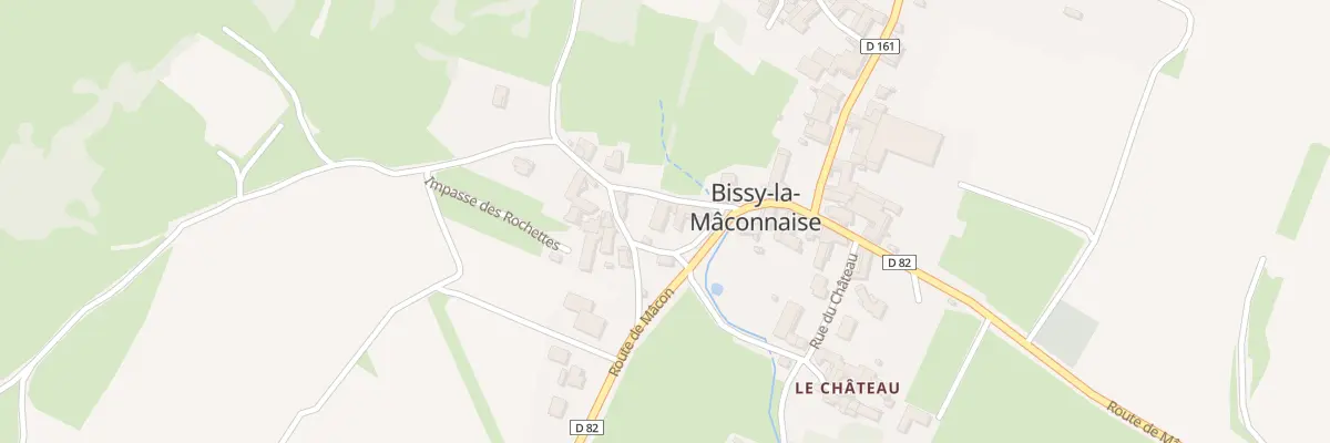 Plan du 5010 Bissy La Maconnaise à Bissy-la-Mâconnaise