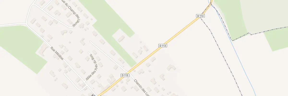 Plan du 19 Rue Anne Masson à Ébaty
