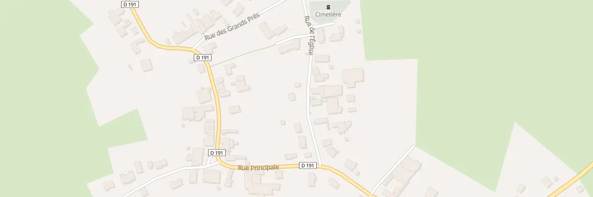 Plan du 7 Rue de l’Eglise à Planrupt