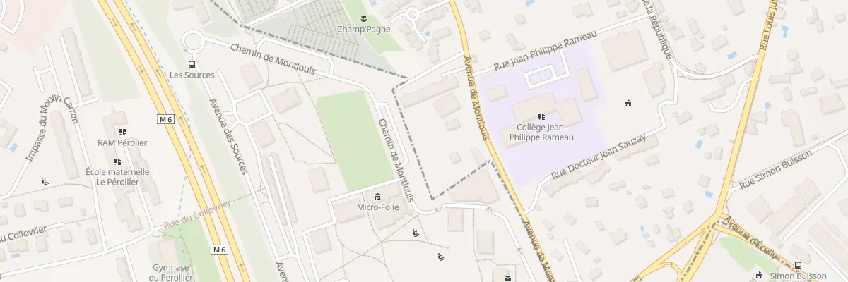 Plan du 46 Av de Mont Louis à Champagne-au-Mont-d’Or
