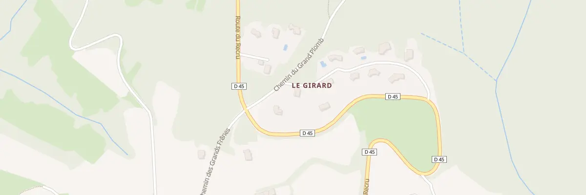 Plan du 5681 Le Girard à Ampuis