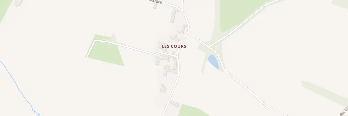 Plan du 9 Imp des Cours à Dracé