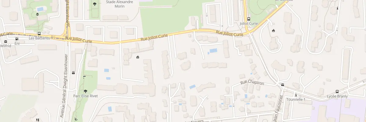 Plan du 99 Rue Joliot Curie à Lyon 5e Arrondissement