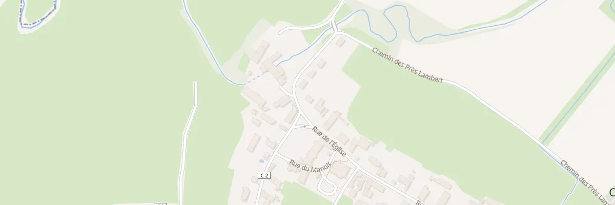 Plan du 44 Rue de l’Eglise à Chaudenay
