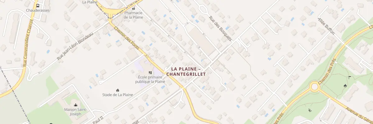 Plan du 24 Rue François Forest à Sainte-Foy-lès-Lyon