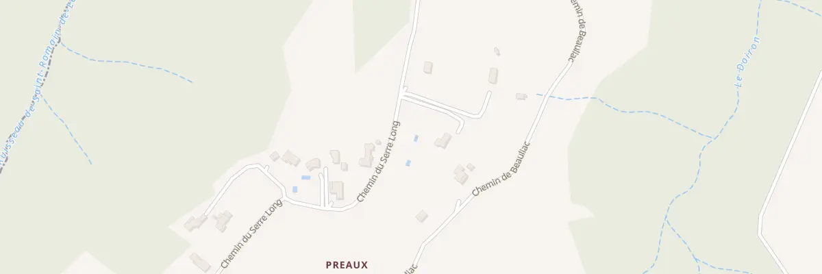 Plan du 1230 Che du Serre Long à Saint-Romain-de-Lerps
