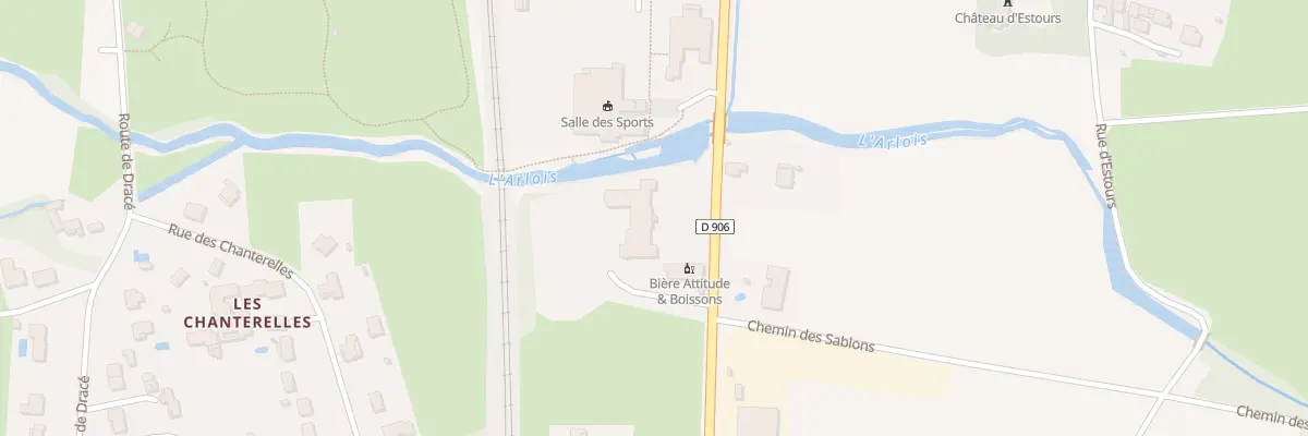 Plan du 1338 Rte Nationale 6 à Crêches-sur-Saône