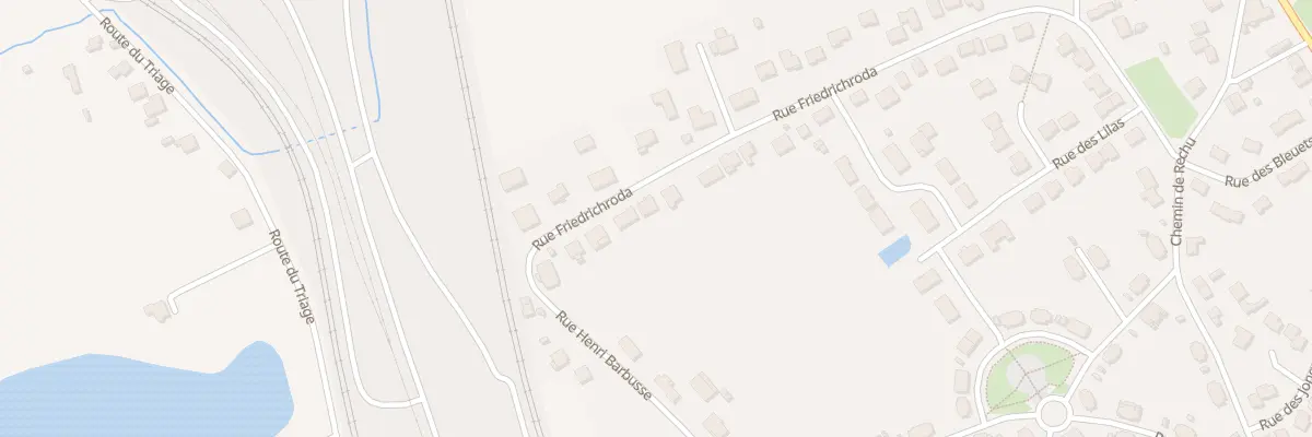 Plan du 10 Rue Friedrichroda à Nouvion-sur-Meuse