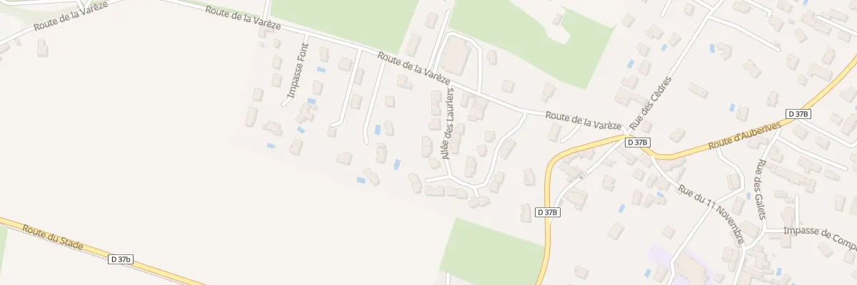 Plan du 29 All des Lauriers à Clonas-sur-Varèze
