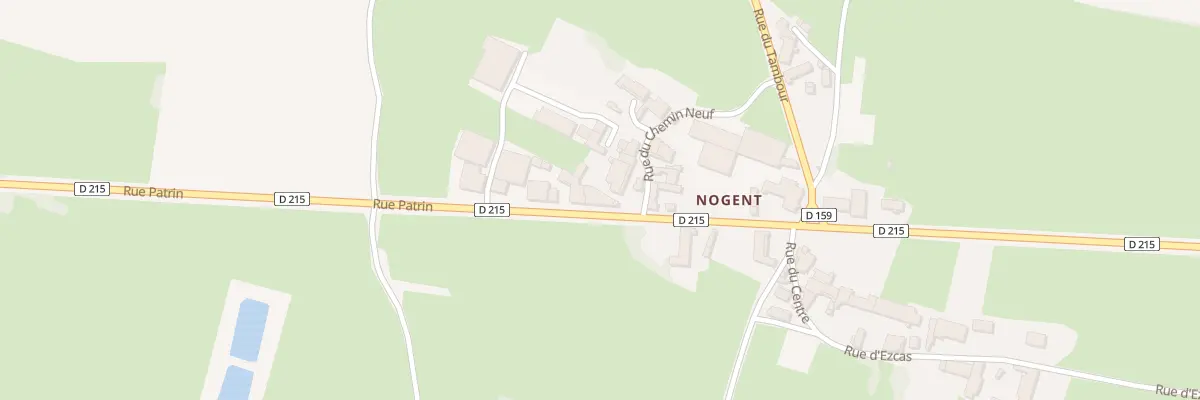 Plan du 5085 Nogent à La Chapelle-sous-Brancion