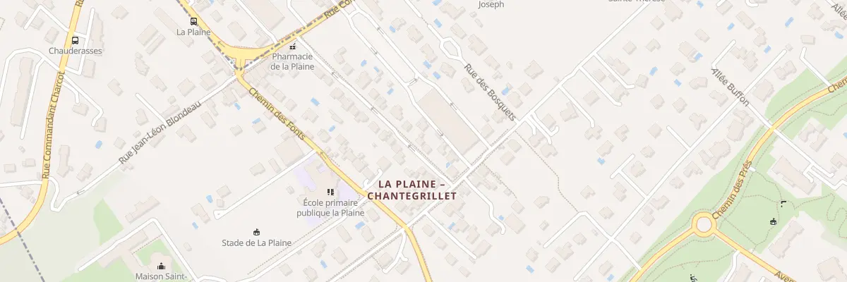 Plan du 17 Rue François Forest à Sainte-Foy-lès-Lyon