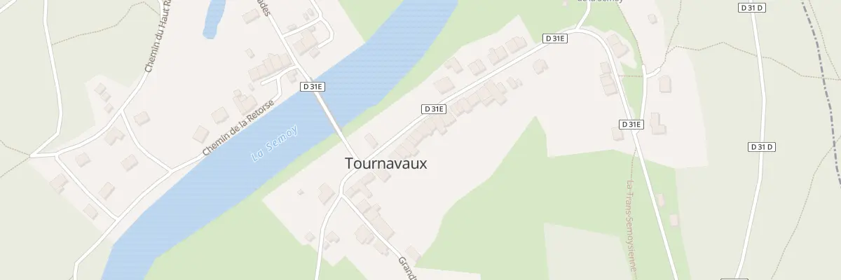 Plan du 6 Gr Grand’ Rue à Tournavaux