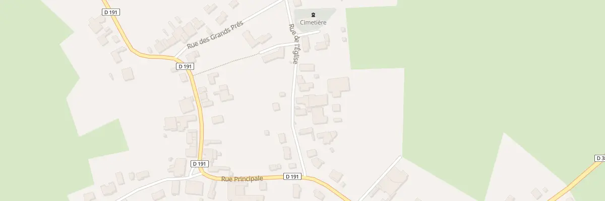 Plan du 6 Rue de l’Eglise à Planrupt