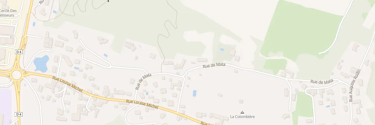 Plan du 20 Rue de Mata à Saint-Maurice-l’Exil