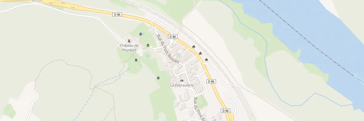 Plan du 5034 Le Village à Peyraud