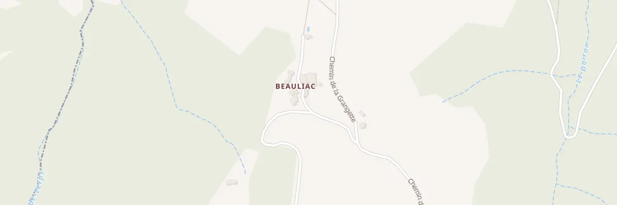 Plan du 5184 Beauliac Sud à Saint-Romain-de-Lerps
