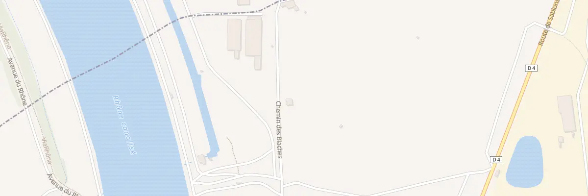 Plan du 5409 Les Blaches Nord à Salaise-sur-Sanne