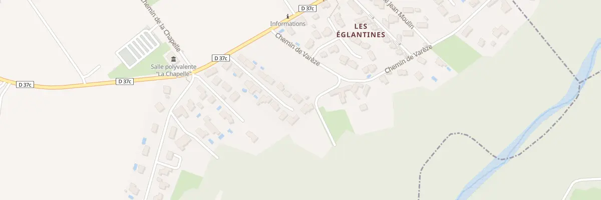 Plan du 246J Rte d’Auberives à Saint-Clair-du-Rhône