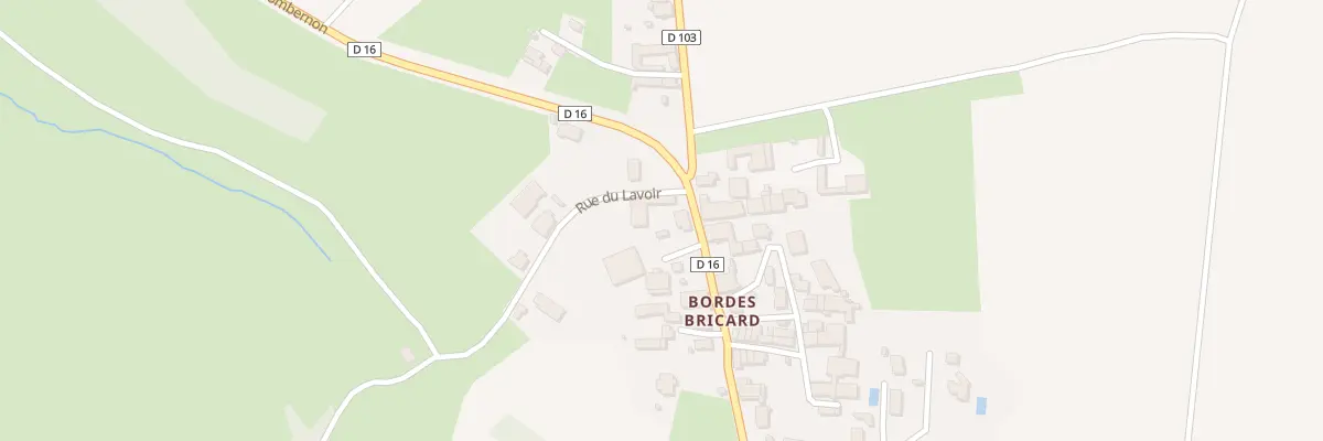 Plan du 6 Rue du Lavoir (B.Bricard) à Saint-Martin-du-Mont